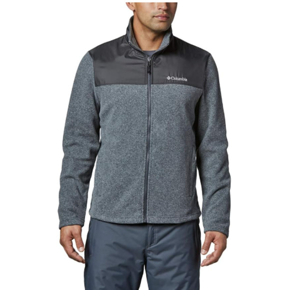 COLUMBIA Men's Bugaboo Ii Fleece Interchange Jacket Small Black Hooded NWOT - Picture 3 of 10